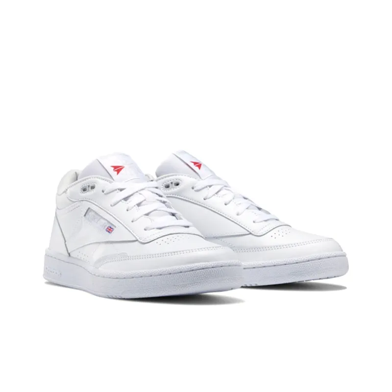 Reebok Unisex Club C Mid Ii Sneakers White-2