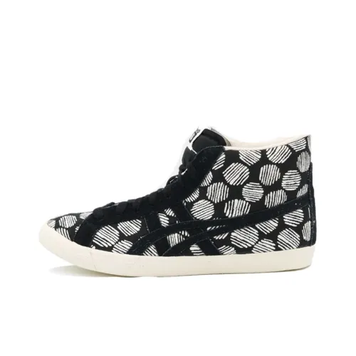 Onitsuka Tiger Fabre Collection Fabre Wear-Resistant Balance High-Top Skateboard Shoes Men's Black
