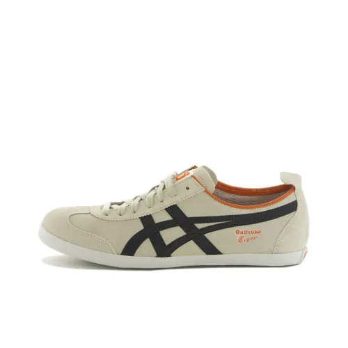 Onitsuka Tiger MEXICO 66 Skateboard Shoes Men Low Top Beige/Black