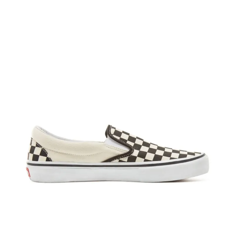 Vans Slip On Pro Checkerboard Black White-1