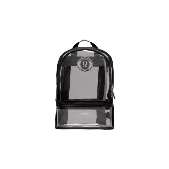Lululemon Thermoplastic Polyurethane Backpack Unisex Black