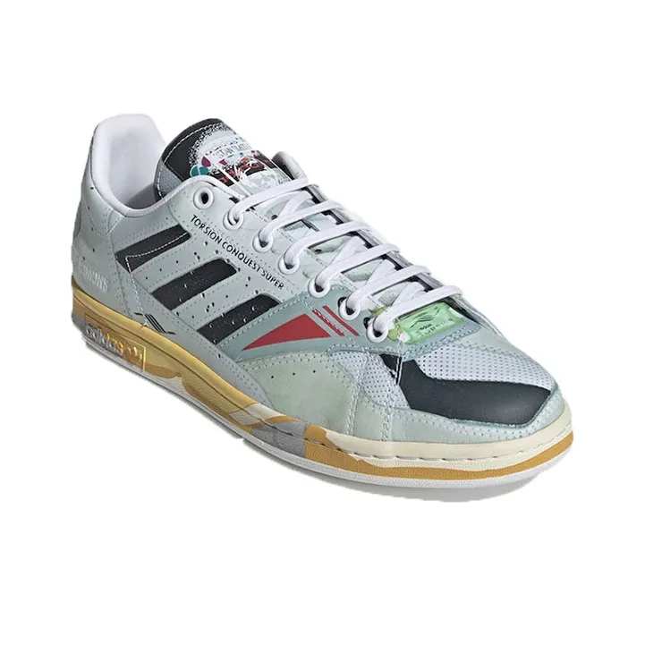 Adidas Torsion Stan Smith Raf Simons White Black Grey-2
