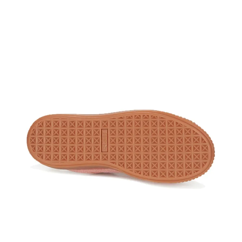 PUMA Suede Platform 'Pink Brown' Women's-3