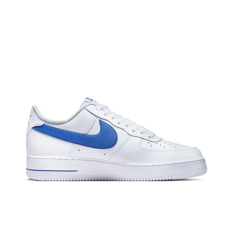 Nike Air Force 1 Low '07 Fm Cut Out Swoosh White Game Royal-1