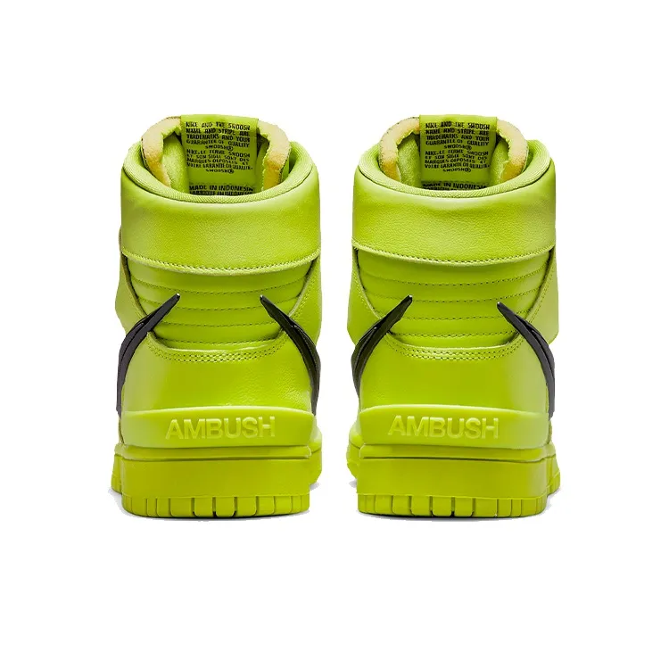 Nike Dunk High Ambush Flash Lime-4