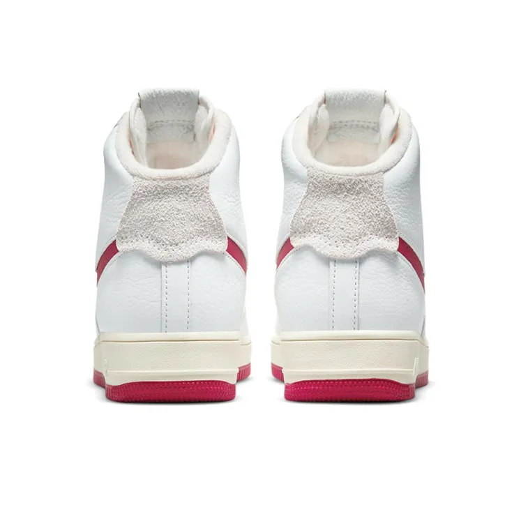 Nike Air Force 1 High Sculpt Summit White Gym Red Women's-4