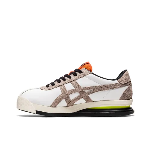 Onitsuka Tiger Corsair Skateboard Shoes Unisex Low-Top Brown/White/Orange