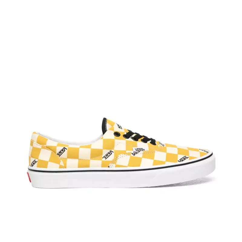 Vans Era Big Check Yolk Yellow-1