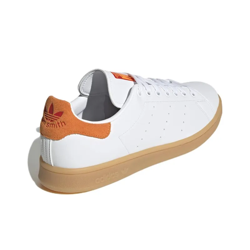 Adidas Stan Smith White Orange Gum-3
