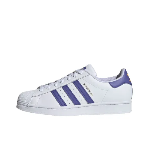 Adidas Superstar 'White Crew Yellow'