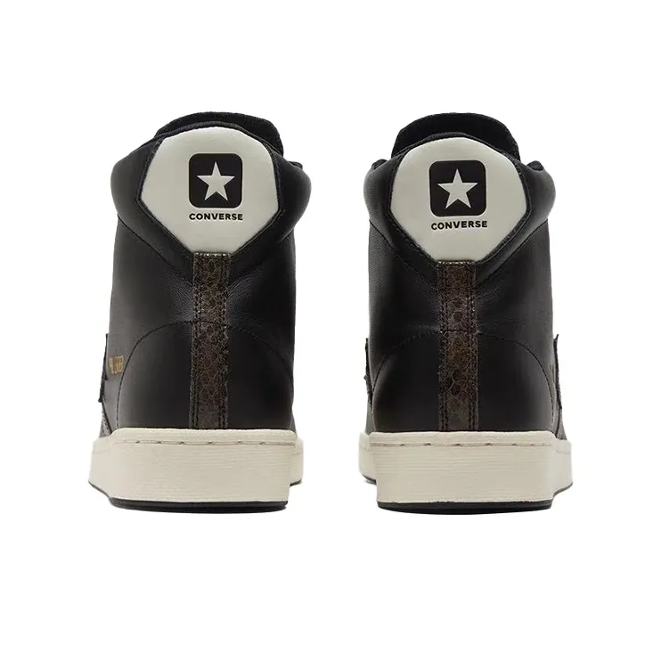 Converse Snake Print Pro Leather 'Black Creamwhite'-3