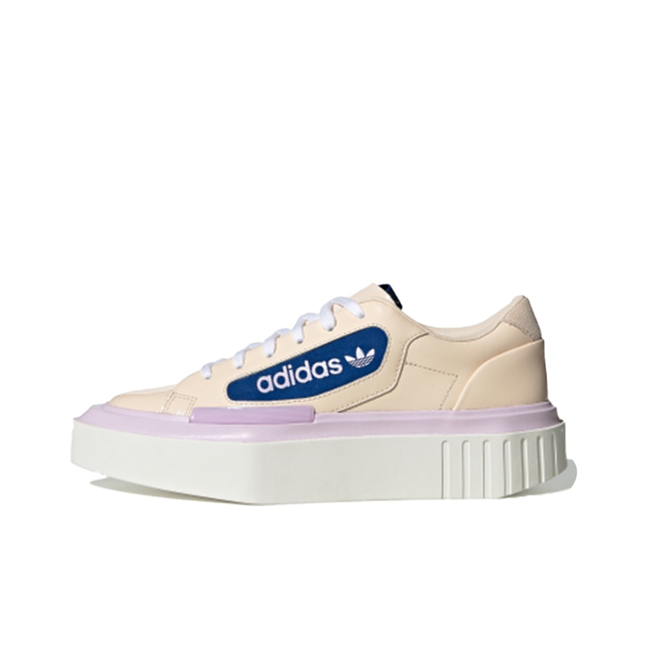 Adidas Originals Hypersleek Skateboard Shoes Women s Low Top Off White POIZON