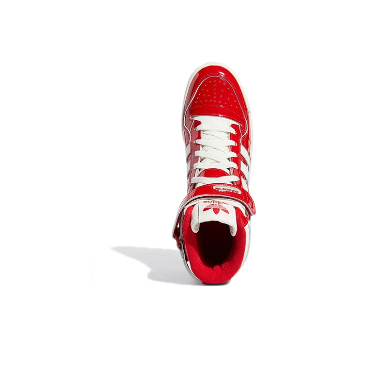 Adidas Forum 84 High Patent Red White - POIZON