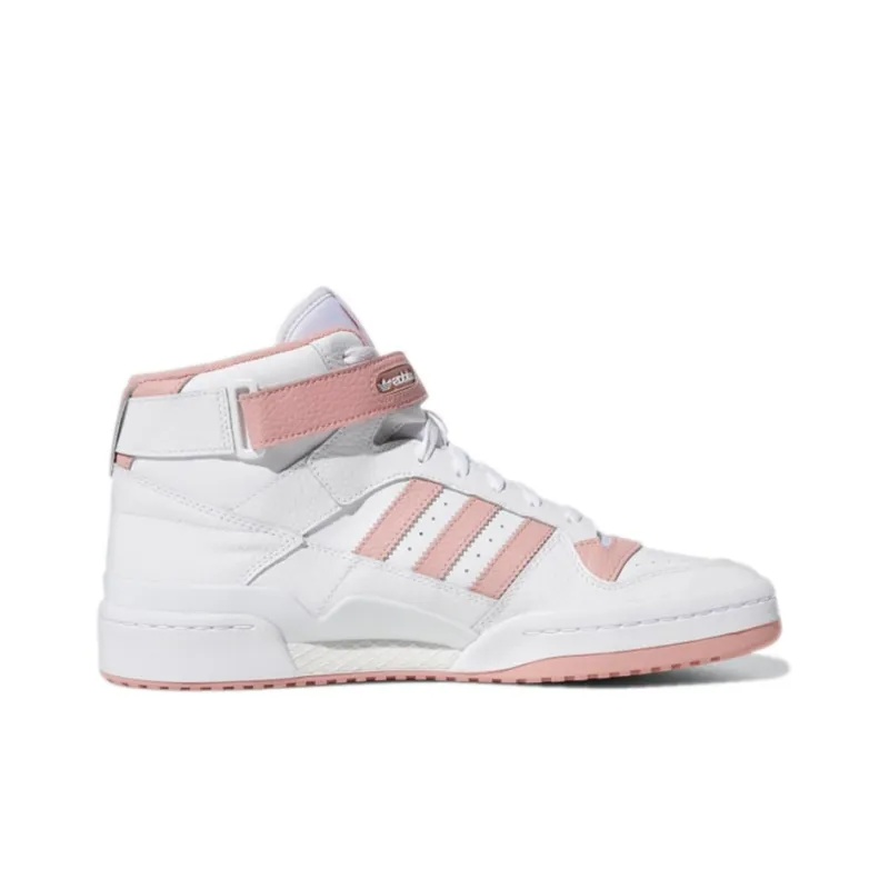Adidas Originals Forum Mid 'White Pink'-1