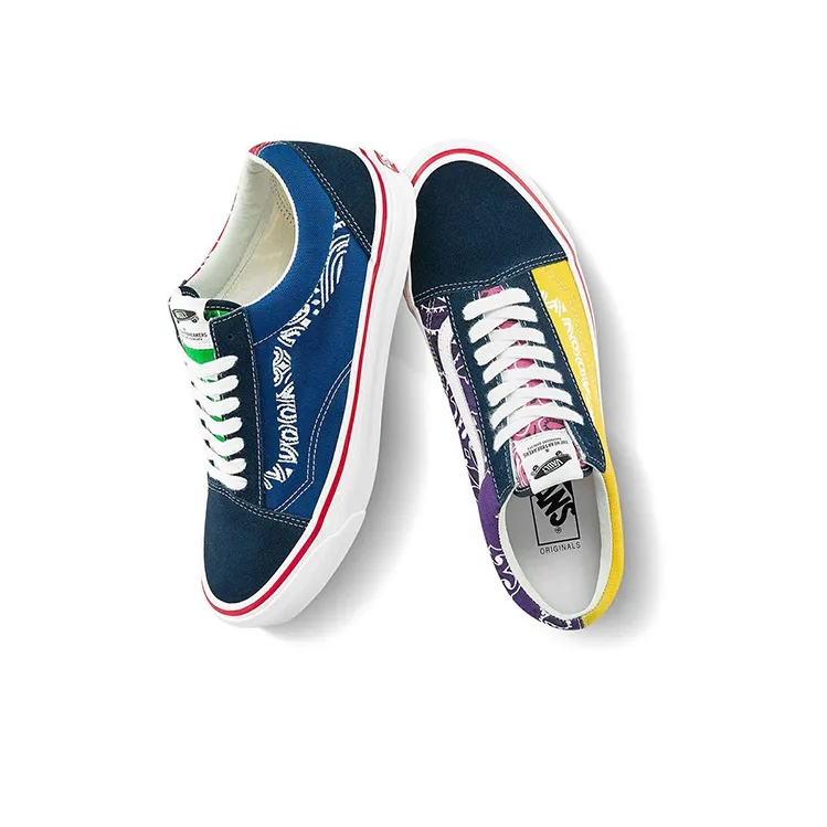 Vans Vault Og Old Skool Lx Bedwin & The Heartbreakers Multi Color Bandana-3