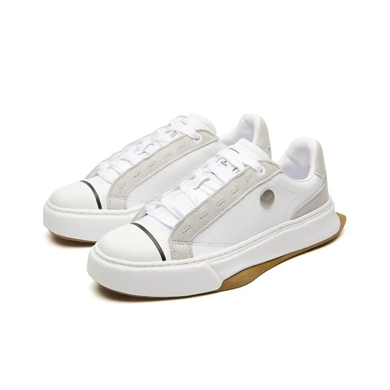 FILA CRYPTO Low Top Skateboard Shoes Women's White Gray-2