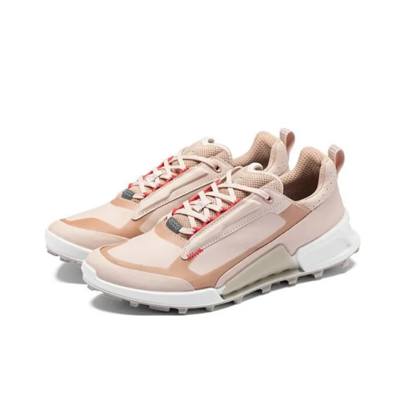 Ecco Low Top Casual Shoes Women's Nude Pink-3