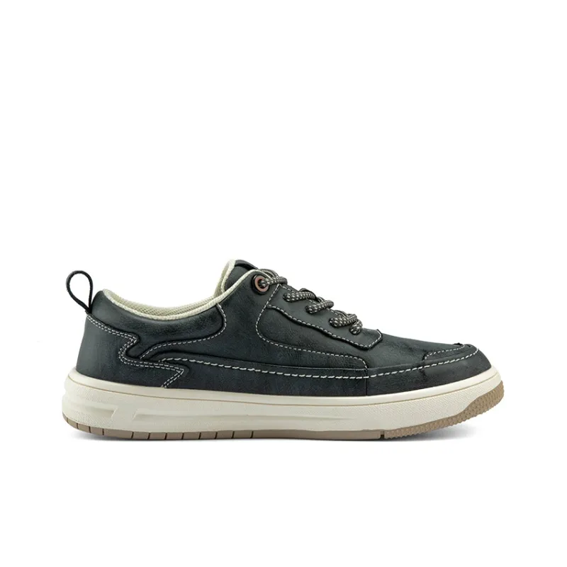 Jeep New Arrival Skateboard Shoes For Men Fall Collection Wear Resistant Low Top Skateboard Shoes Men's Black-1