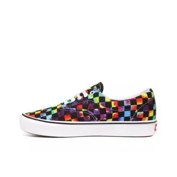 Vans Tie Dye Checker Comfycush Era Checkboard Multi Color