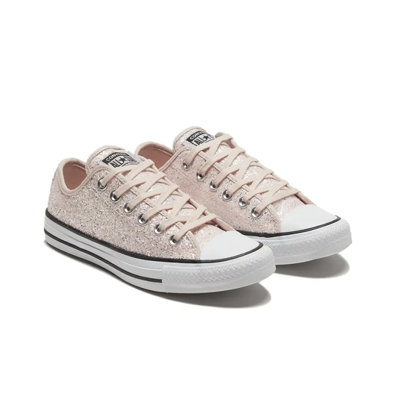 Converse Women's Chuck Taylor All Star Low 'Glitter Shine Cream' Women's-2