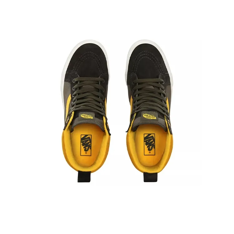 Vans SK8 Hi Mte Brown/Yellow-3