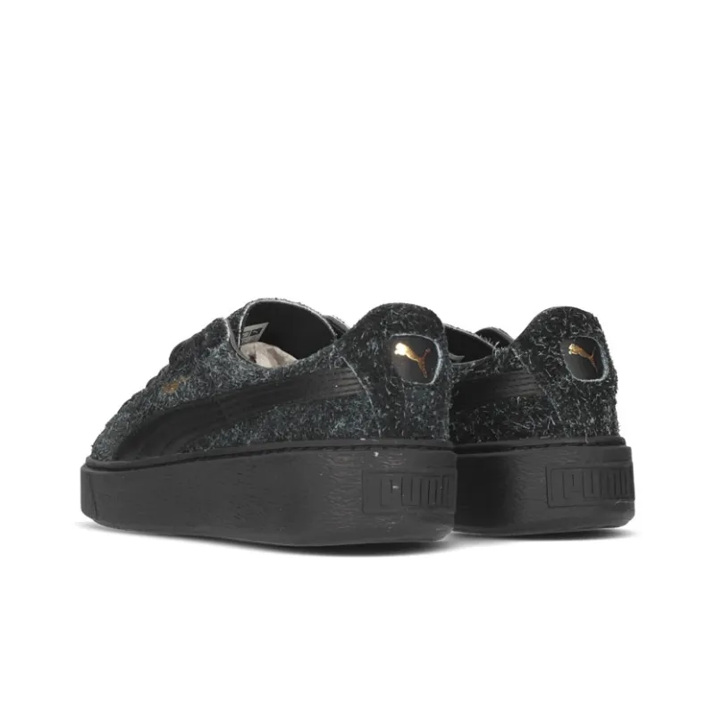PUMA Suede Platform Elemental 'Black' Women's-3