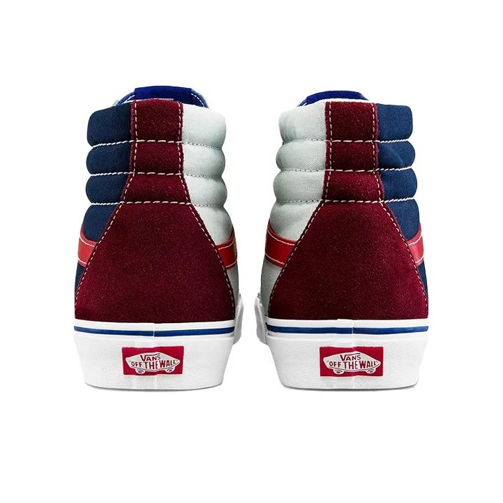 Vans SK8 HI MIX & MATCH Multi 'Red Blue' Women's-5