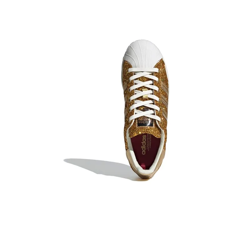 Adidas Originals Superstar Gold Metallic Women's-3