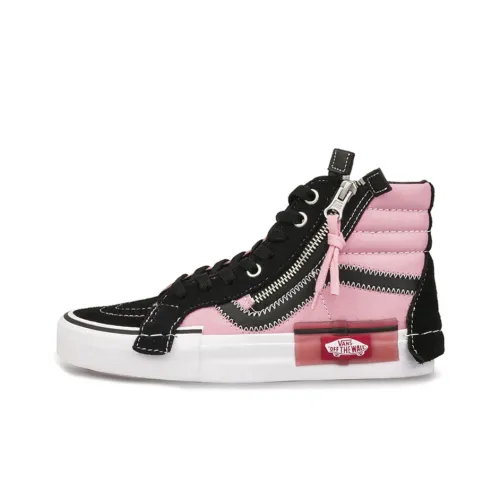 Vans SK8 Skateboard Shoes Unisex High-Top Pink