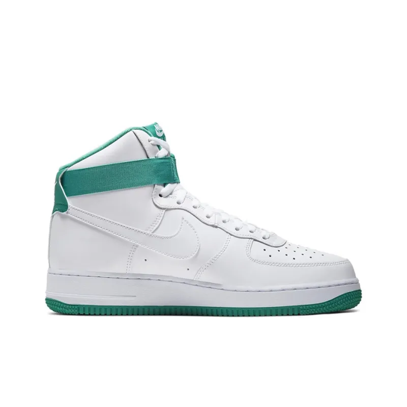 Nike Air Force 1 High White Neptune Green-1