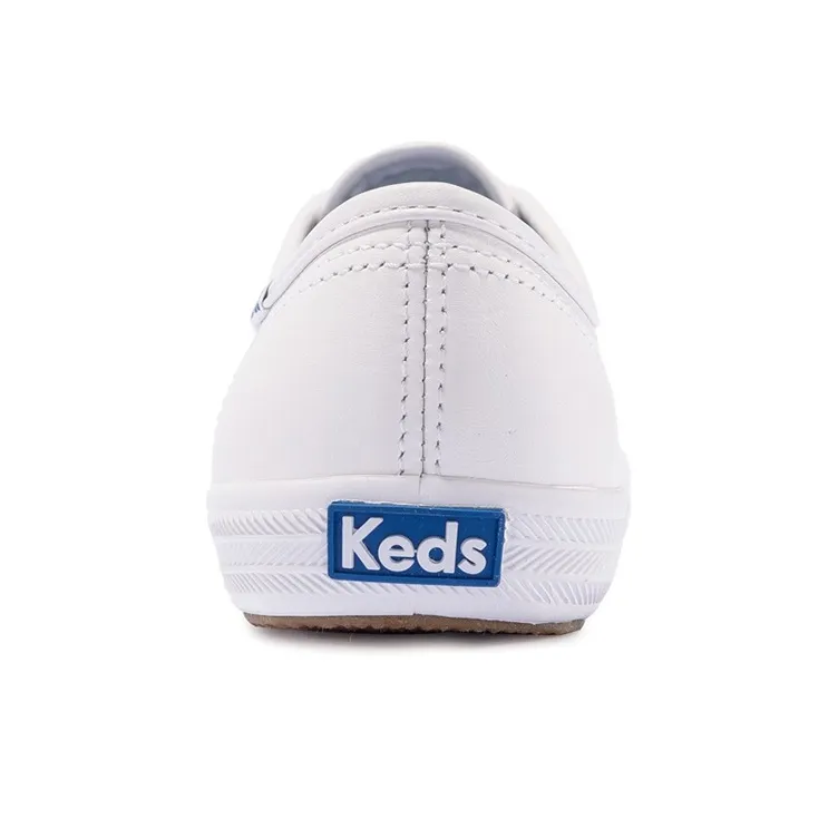 Keds Champion Low Top Skateboard Shoes Women's White-3