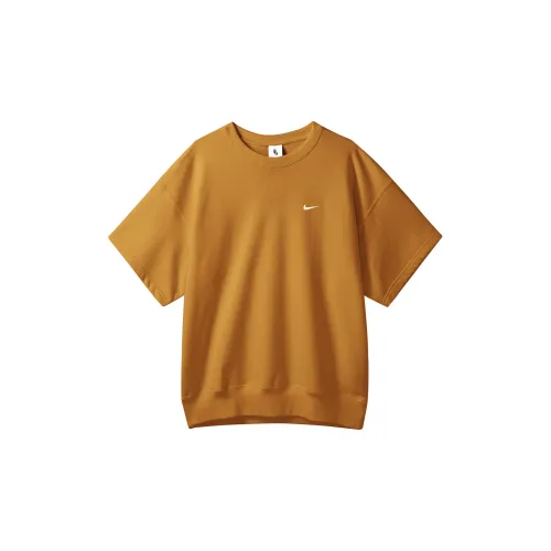 Nike T-Shirts Men Desert Yellow Brown