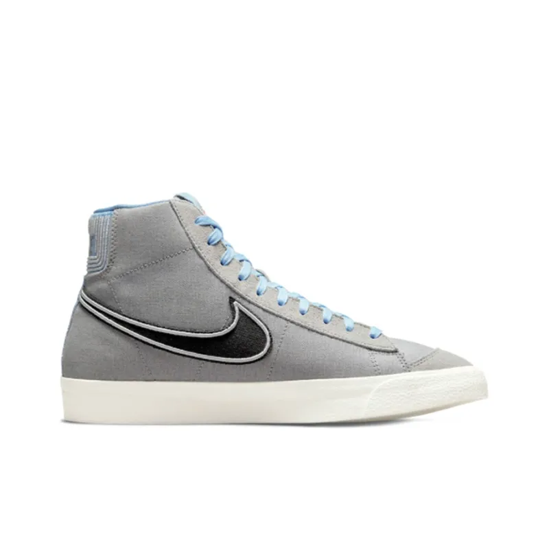 Nike Blazer Mid Grey Denim-1