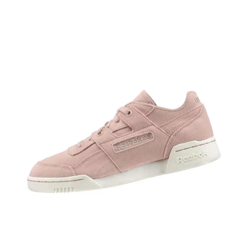 Reebok Workout Skateboard Shoes Women's Low-Top Pink-2