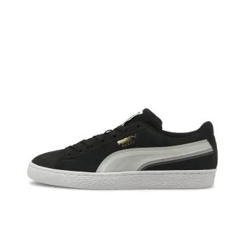 PUMA Suede Triplex Tech Low-Top Skateboard Shoes Unisex Black White