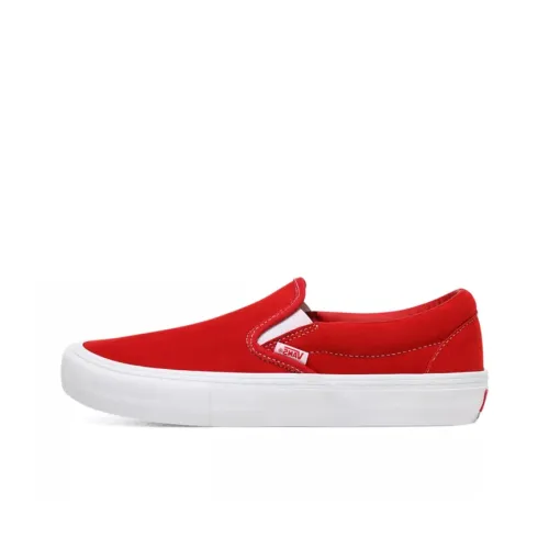 Vans Slip-On Pro Suede Red