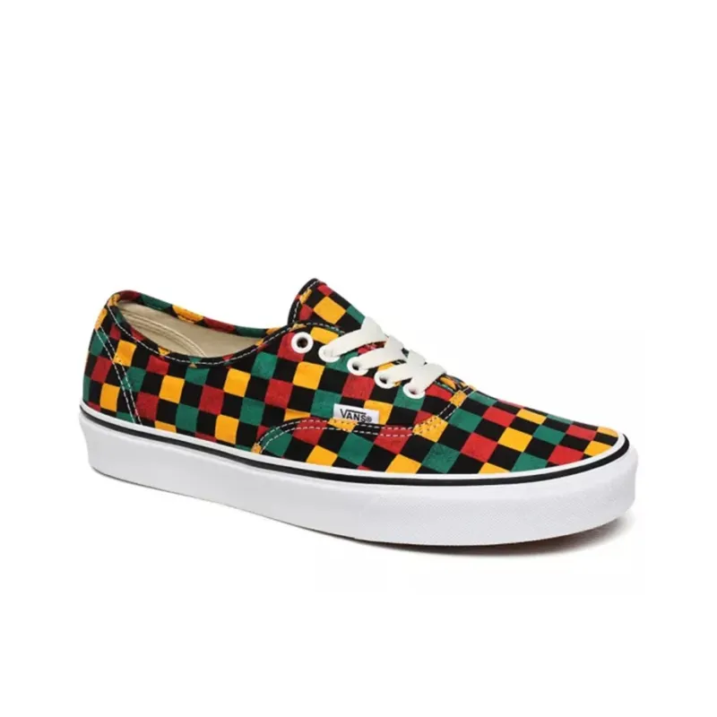 Authentic Vans 'Washed   Multi Checker'-2