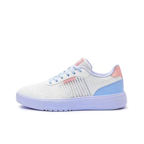 361° Skateboard Shoes Women's Low-Top White/Purple