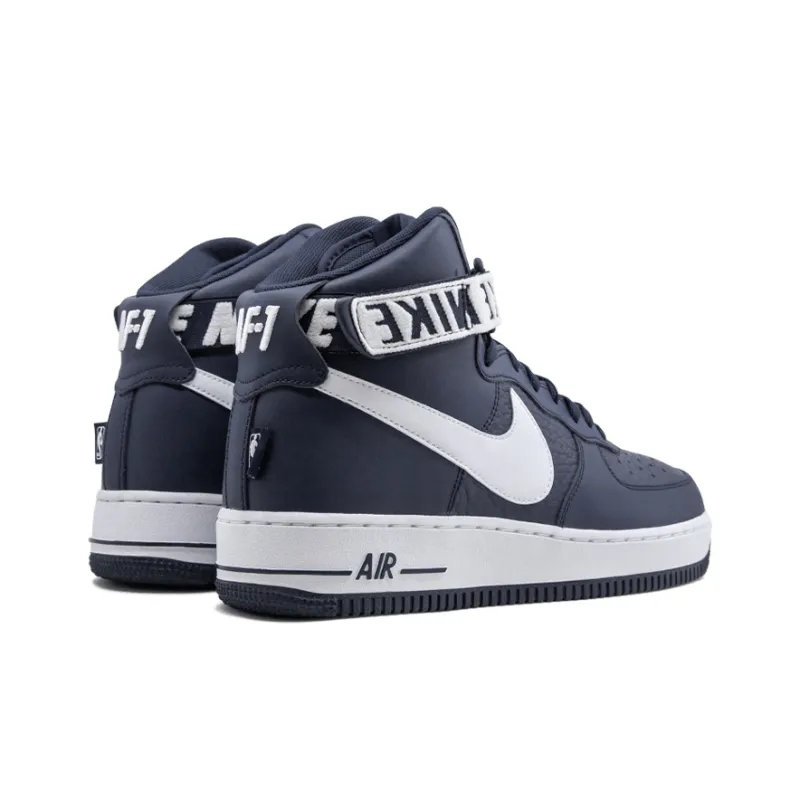 Nike Air Force 1 High Nba Midnight Navy-3