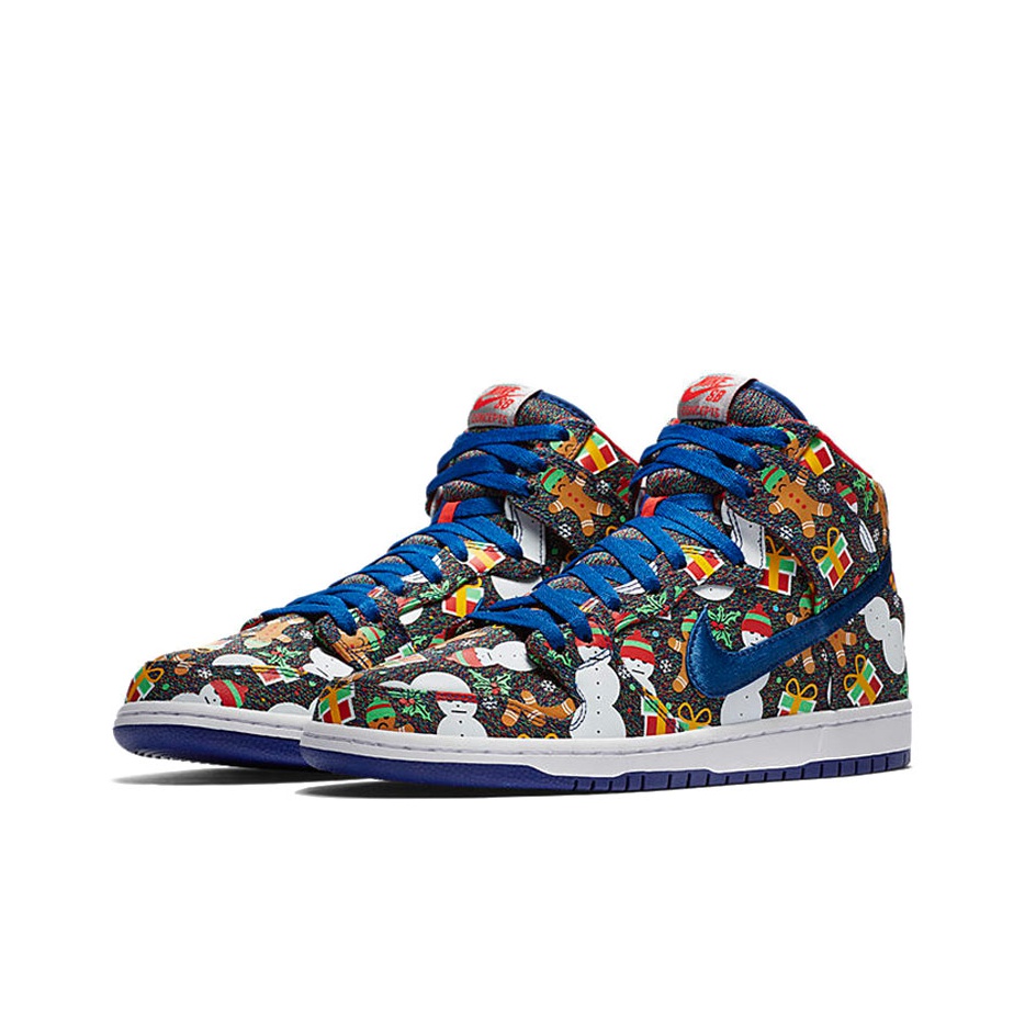 Nike sb dunk high concepts ugly christmas sweater hotsell