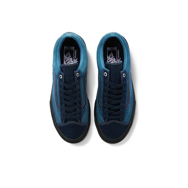 Vans Style 36 Pro Low-Top Skateboard Shoes Unisex Blue-3