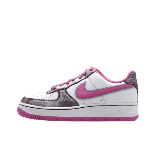 Nike Air Force 1 Low '07 White Cool Rose Aubergine GS