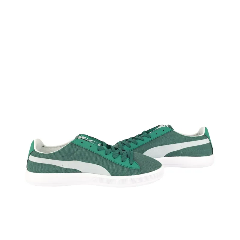 PUMA Archive Lite Low Mesh Coverage Lightweight Breathable Low-Top Skateboard Shoes Men's Green White-1