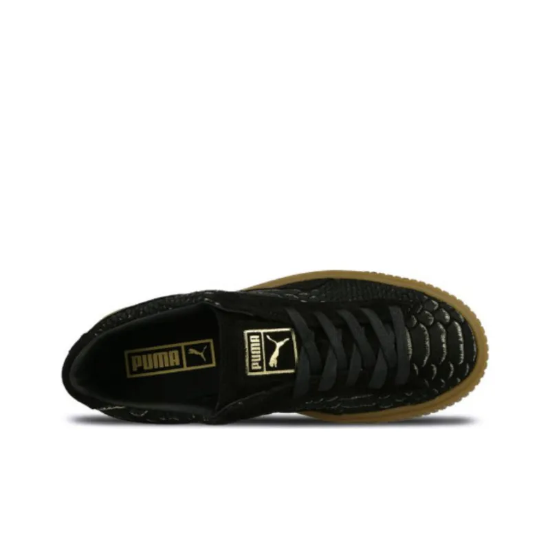 PUMA Basket Platform Exotic Skin Women's-4