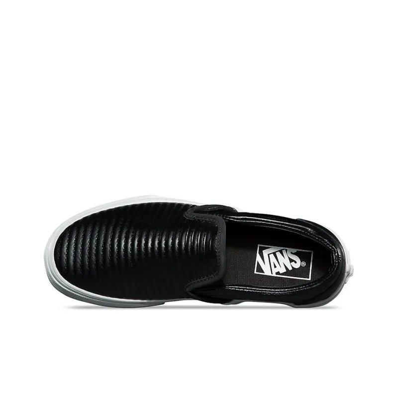 Vans Classic Slip On Moto Leather-1