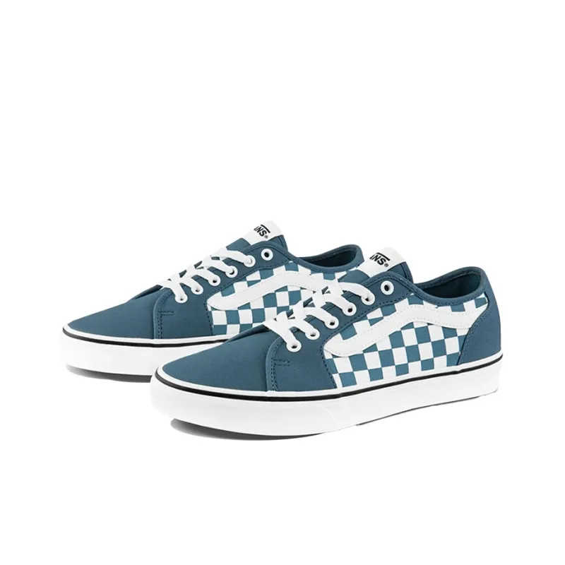 Vans Filmore Decon Checkerboard Blue Navy Blue-1