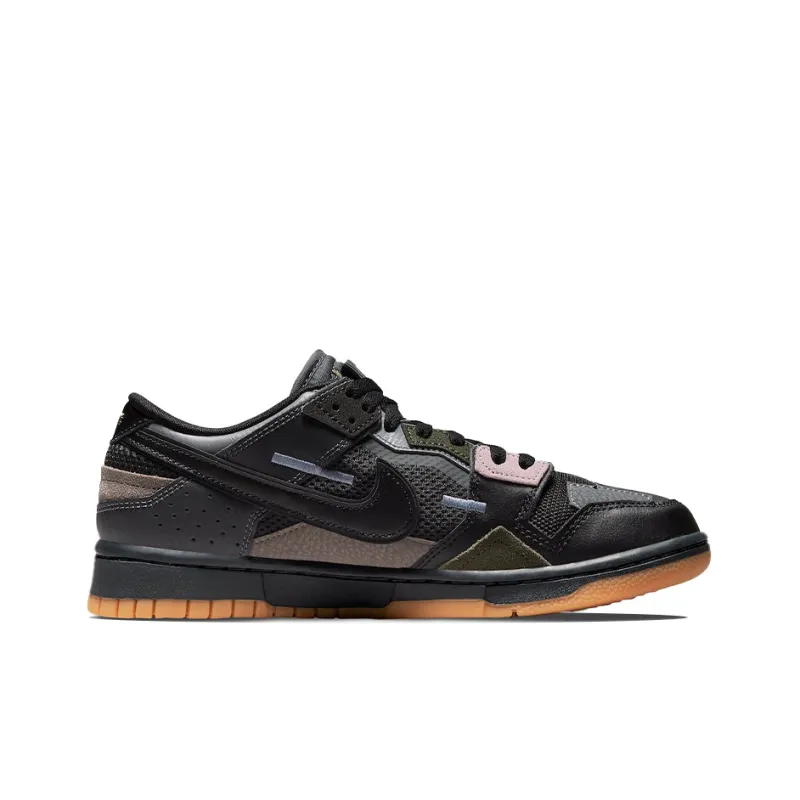 Nike Dunk Low Scrap Black Gum-1