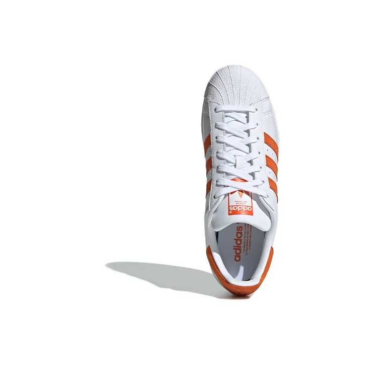 Adidas Originals Superstar Orange 'White'-2