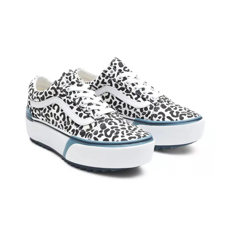 Old Skool Vans Stacked 'UV Ink Leopard'-2