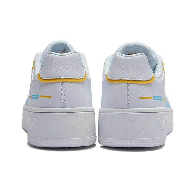 361° BOUND Technology Low Top Skateboard Shoes Women's White Yellow-2
